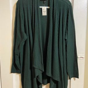 NWT LANE BRYANT Waffle Knit Cardigan